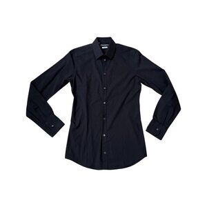 Dolce & Gabbana Gold black mens dress shirt size 37
